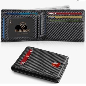 New Slim RFDI Runbox wallet